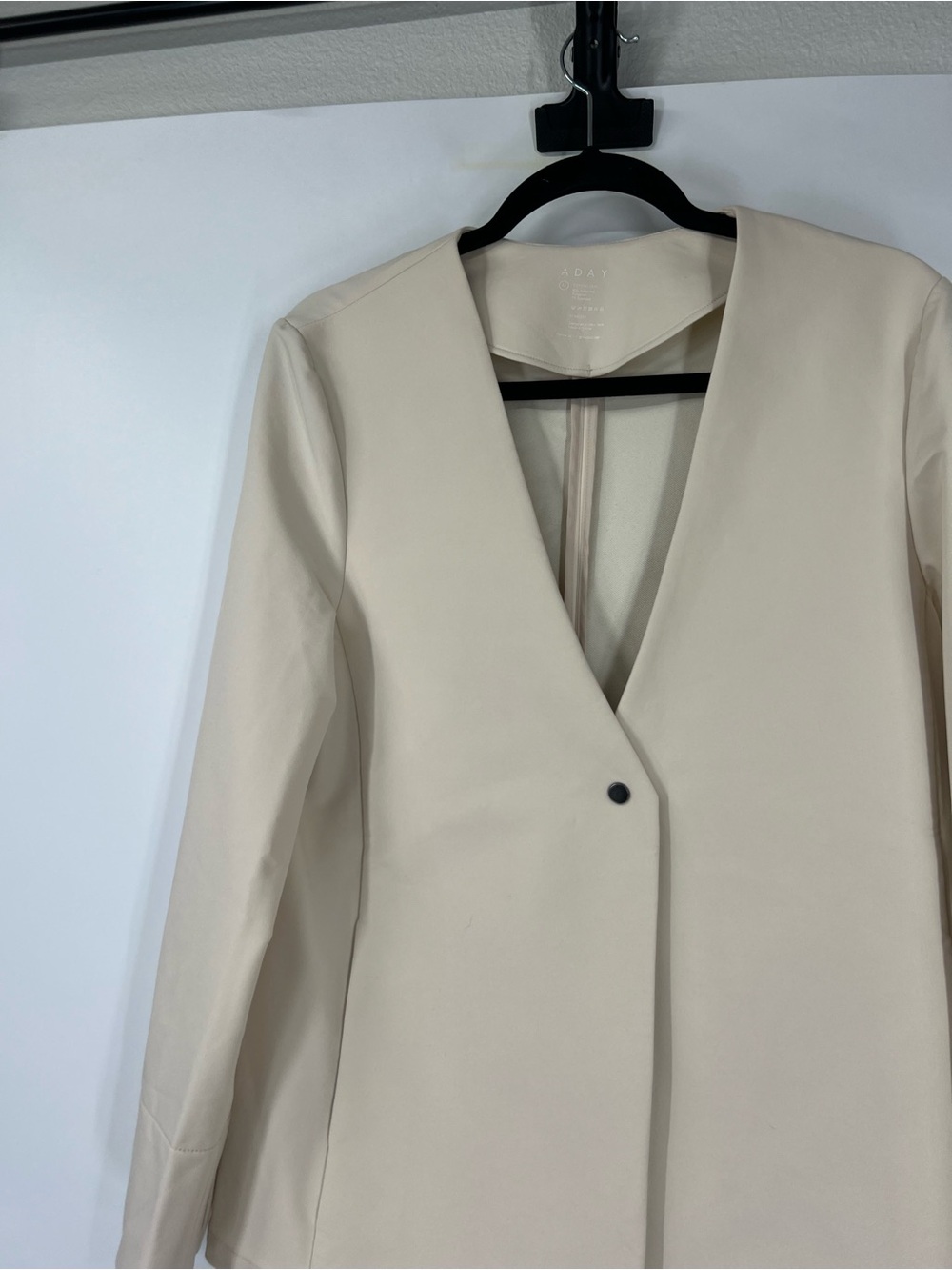 ADAY Strategy Blazer Jacket in Oat - Picture 3 of 5